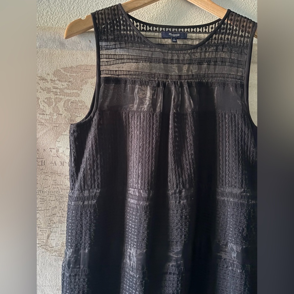 Madewell DUSKSHEER DRESS Size 4 EUC - Picture 5 of 11